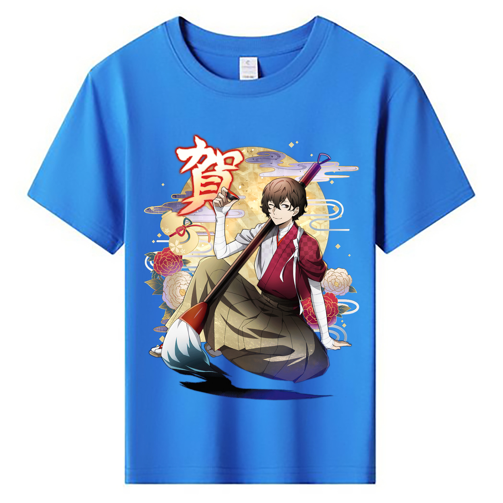 （画像用） 文豪ストレイドッグス Bungo Stray Dogs 綿100％キッズTシャツ（フロントプリント）